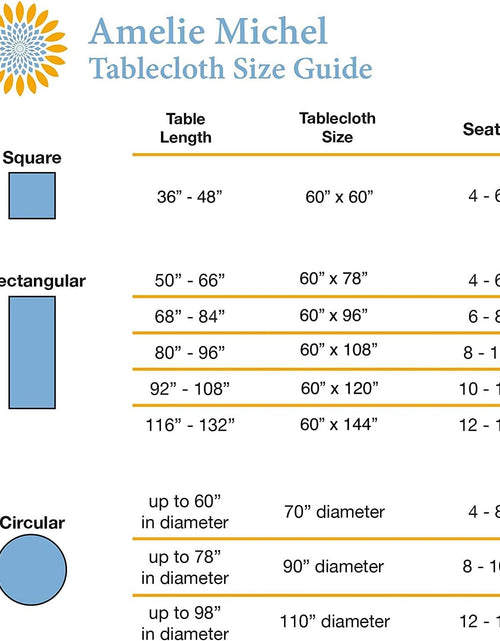 Load image into Gallery viewer, Luxury French Jacquard Tablecloth in Sunflower, Linen | Stain Resistant, Easy-Care, Machine Washable Fabric Made in France [90&quot; Round]
