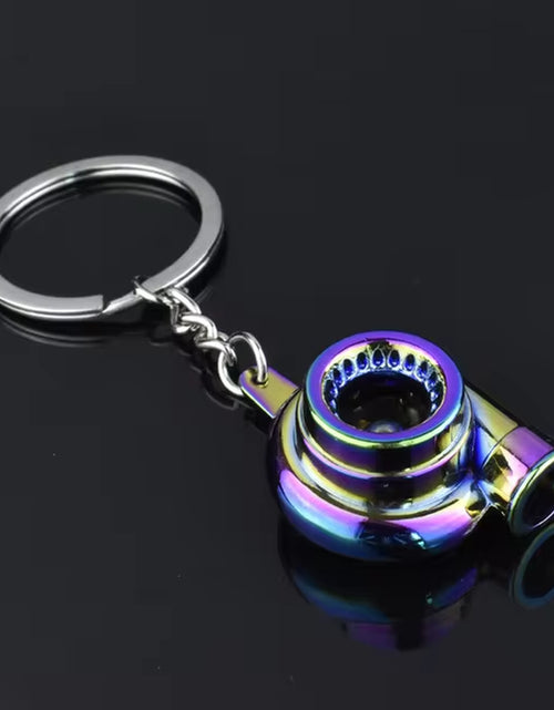 Load image into Gallery viewer, Creative Car 6 Speed Gearbox Gear Head Keychain Manual Transmission Lever Metal Key Ring Car Refitting Metal Pendant Keychain
