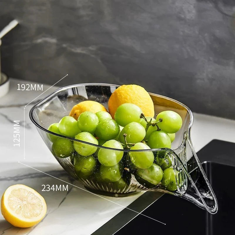 Multi-Functional Drain Basket Sink Kitchen Sink Strainer Basket Strainer Sink Washing Basket Home Organizer Drain Fruit Strainer