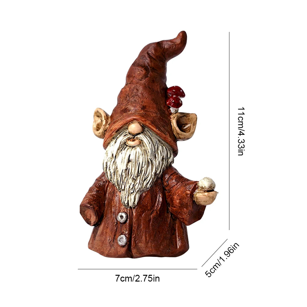 Incense Burner Gnome Incense Holder Effective Stress & Anxiety Relief Plague Doctor Cone Burner Cone Burner for Home Decoration