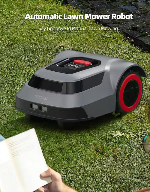 Load image into Gallery viewer, 8 In. Robot Lawn Mower - Automatic Lawnmower Battery Powered APP Control, Smart Path Planning, up to 1/4 Acre
