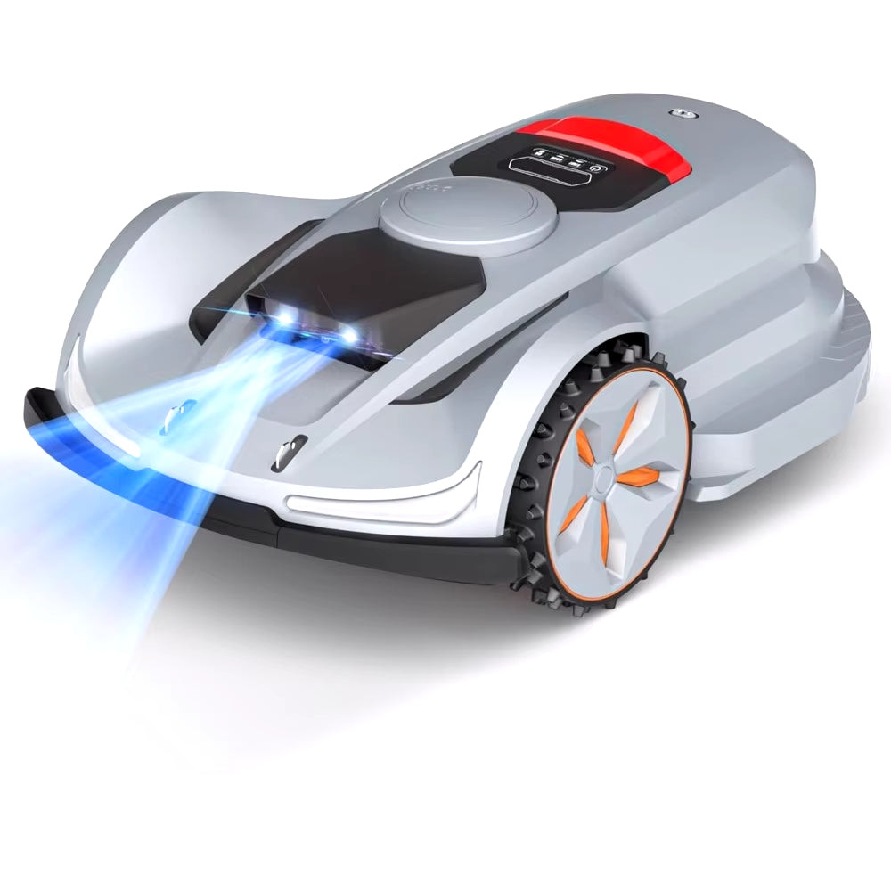 Wireless Robot Lawn Mower, Equipped with Intelligent App Control, Visual AI System, RTK, Path Planning, Adaptive Floating