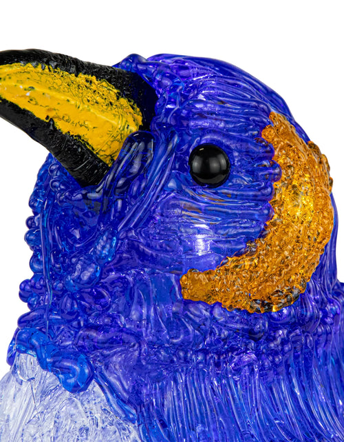 Load image into Gallery viewer, LED Lighted Commercial Grade Acrylic Penguin Outdoor Christmas Decoration - 12.5&quot;
