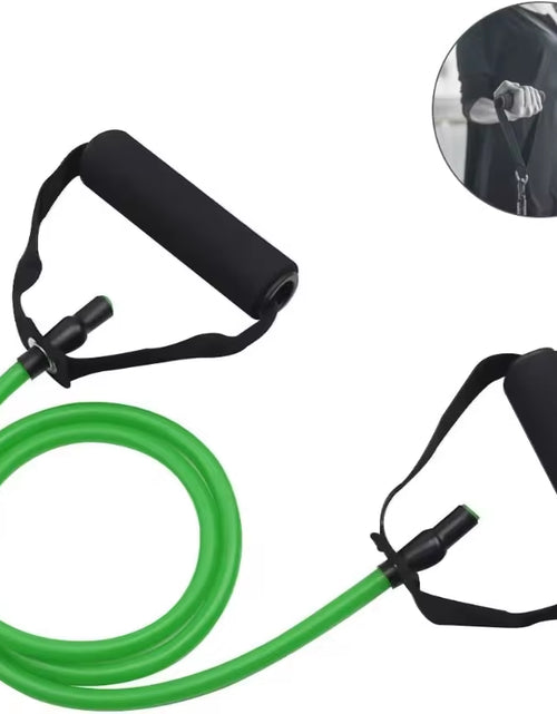 Load image into Gallery viewer, 5 Levels Resistance Hot Yoga Pull Rope Bands Handles Elastic Sports Bodybuild Home Gym Workouts Muscle Training Rubber Tube Band
