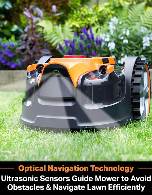 Load image into Gallery viewer, Ocumow™ Robot Lawn Mower Perimeter Wire Free Robotic for Small Yards up to 1000 Square Feet Optical Navigation Automa
