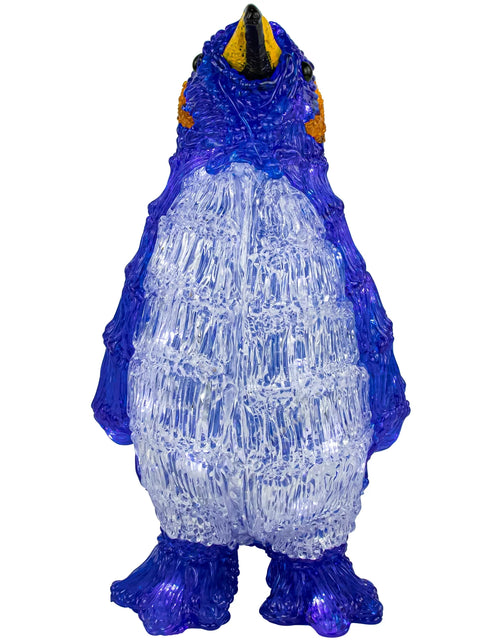 Load image into Gallery viewer, LED Lighted Commercial Grade Acrylic Penguin Outdoor Christmas Decoration - 12.5&quot;
